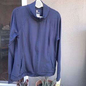 ALL IN MOTION Athletic Zip Up; Size XL; Thumb Holes; Zip Pockets